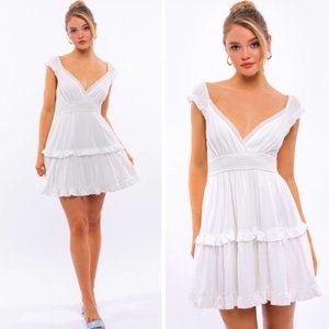 Lilly White Mini Dress